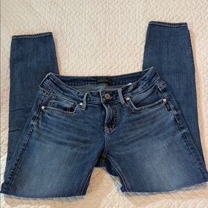 Silver Jeans Women's Blue Boyfriend Jeans